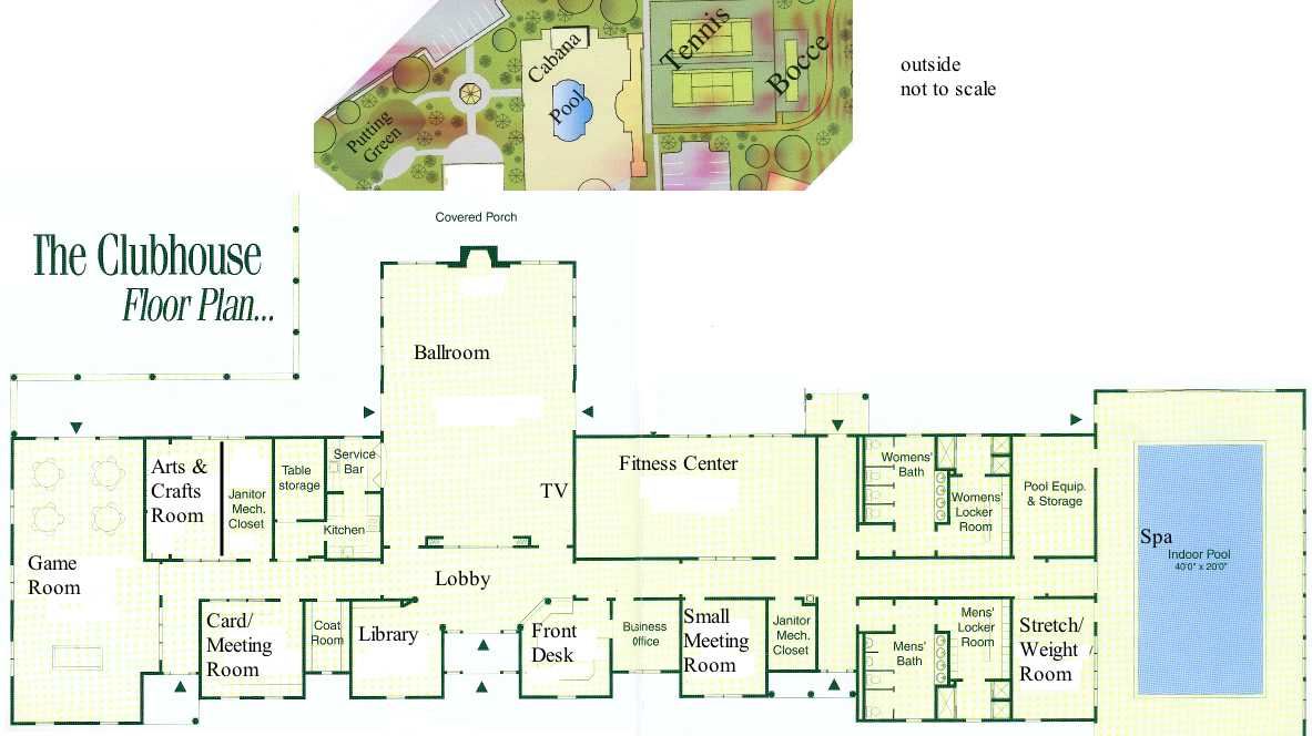 Clubhouse Floor Plan